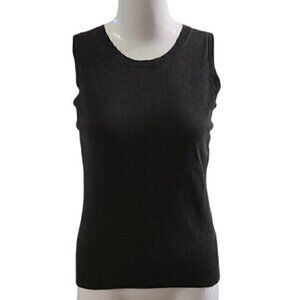 [Philosophy] Gray Jewel Neck Tank - Size S